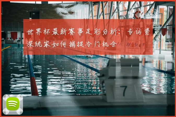 世界杯最新赛事足彩分析：专访资深玩家如何捕捉冷门机会
